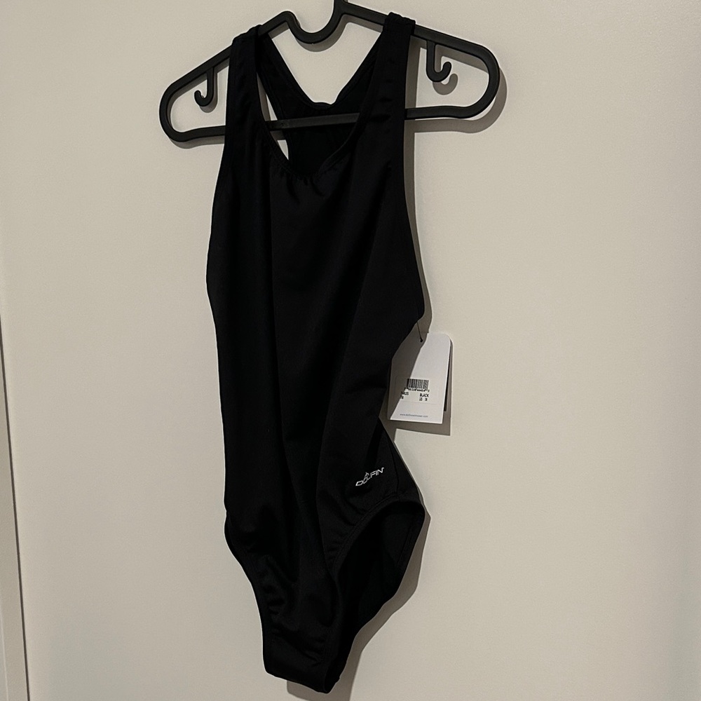 Dolfin Black One-Piece Swimsuit